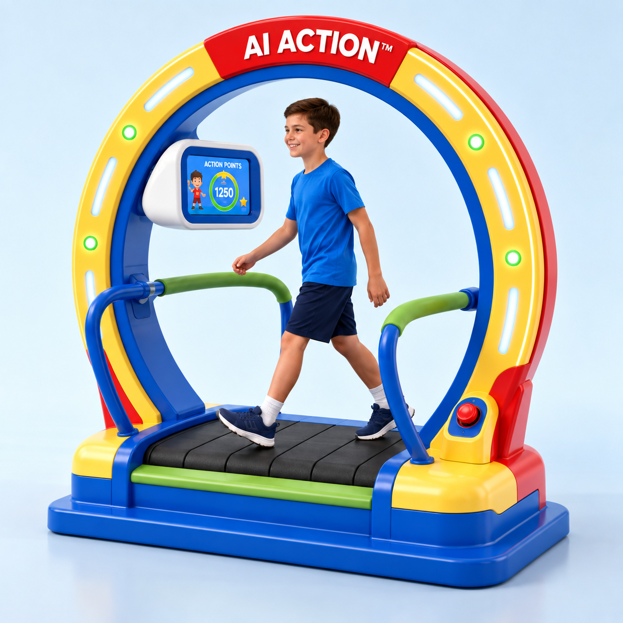 AI Action interactive walking exercise toy