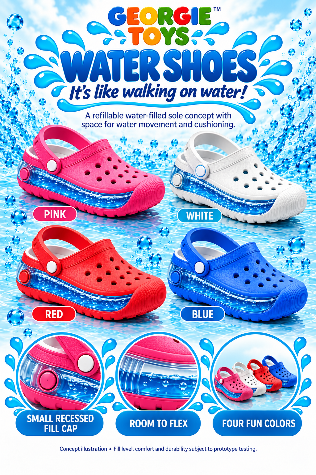 Water Shoes concept artwork